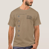 Totsuki Culinary Academy Anime Manga Cosplay Shoku Tシャツ (正面)