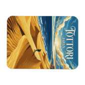 Tottori Sand Dunes Japan マグネット (横)