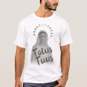 Totus Tuus Tシャツ (正面)