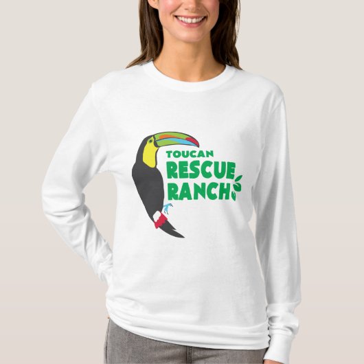 Toucanのカスタマイズ可能なティー Tシャツ (正面)