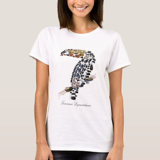 Toucanのカブトムシ、Toucanus Dynastidaeus Tシャツ (正面)