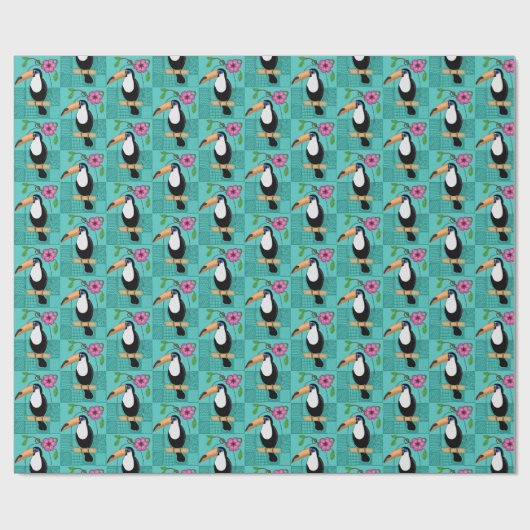 Toucanのギフト用包装紙 ラッピングペーパー (フラット)