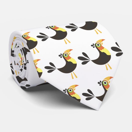 Toucanのタイ ネクタイ (ロール)