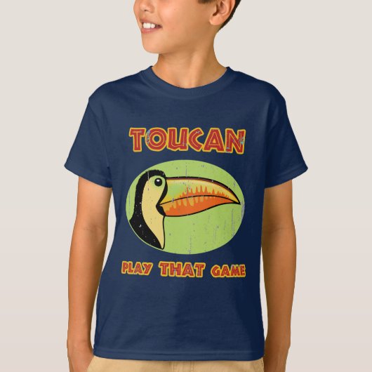Toucanの演劇ゲーム Tシャツ (正面)