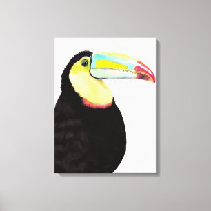 Toucanの熱帯鳥 キャンバスプリント