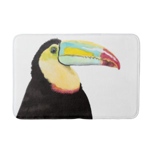 Toucanの熱帯鳥 バスマット