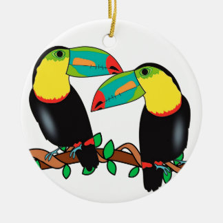 Toucanの鳥愛芸術 セラミックオーナメント