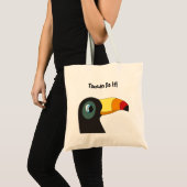 Toucanはそれをします! Totebag トートバッグ (正面(商品))