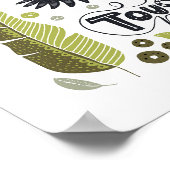 Toucanポスター：熱帯のTouchを自宅に追加 ポスター (角)