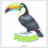 TOUCAN -子供部屋シール シール (シート)