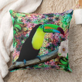 Toucan 4の枕 クッション (ブランケット)