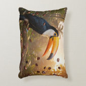 TOUCAN - COFFEE QUEEN アクセントクッション (正面(垂直))