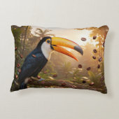 TOUCAN - COFFEE QUEEN アクセントクッション (裏面)