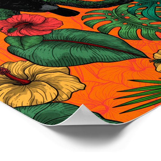 Toucan garden ポスター (角)