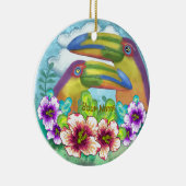 Toucan Lovers セラミックオーナメント (右)