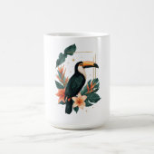 Toucan Muse Tropical Botanical Coffee Mug コーヒーマグカップ (中央)