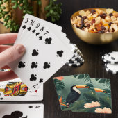 Toucan Muse Tropical Botanical Playing Cards トランプ (インサイチュ)
