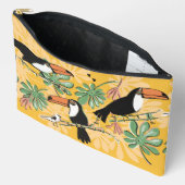 Toucan pencil case アクセサリーポーチ (見開き)