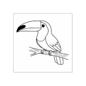 Toucan Wooden Art Stamp ラバースタンプ (インプリント)
