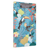 Toucansおよびハチドリとの熱帯質 クリップボード (右)