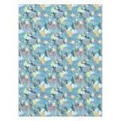 Toucansおよびハチドリとの熱帯質 テーブルクロス (正面)