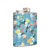 Toucansおよびハチドリとの熱帯質 フラスク (右)