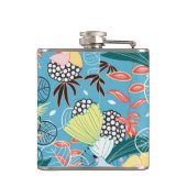 Toucansおよびハチドリとの熱帯質 フラスク (裏面)