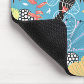 Toucansおよびハチドリとの熱帯質 マウスパッド (コーナー)