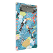 Toucansおよびハチドリとの熱帯質 ミニクリップボード (アングル)