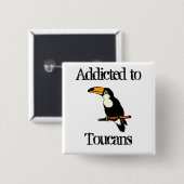 Toucans 缶バッジ (正面&裏面)