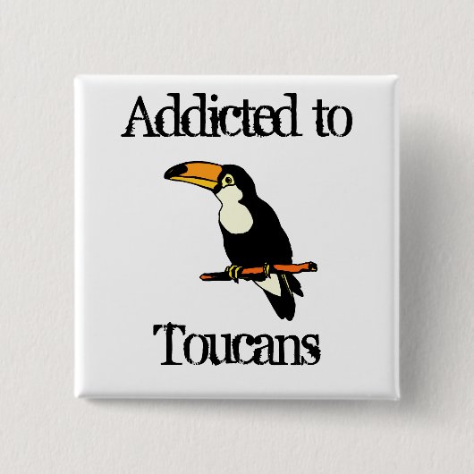 Toucans 缶バッジ (正面)