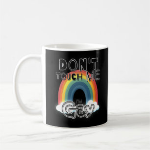 touchしないで私はゲイ コーヒーマグカップ