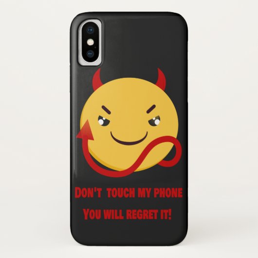 touchしないケースメイトKolly iPhone X Case-Mate iPhoneケース (裏面)
