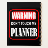 touchしないプランナー プランナー手帳 (裏面)