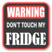 touchしない冷蔵庫 シール (正面)