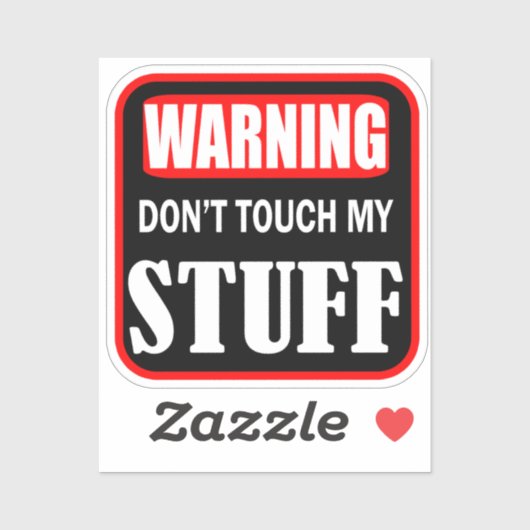 touchしない物 シール (シート)