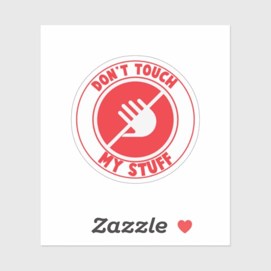 touchしない物 シール (シート)