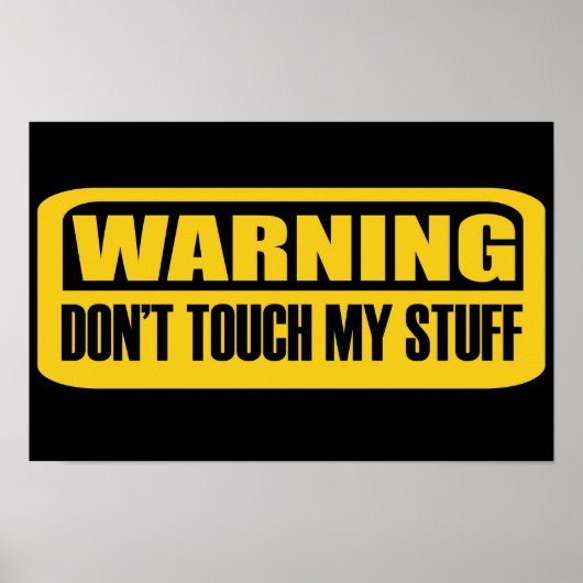 touchしない物 ポスター (正面)