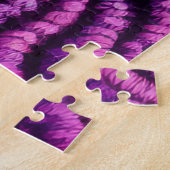 touchしない私の髪の黒メラニンアフロクイーンクラウン ジグソーパズル (側面)