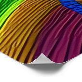 touchしない私の髪の黒メラニンアフロクイーンクラウン ポスター (角)