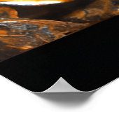 touchしない私の髪の黒メラニンアフロクイーンクラウン ポスター (角)