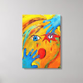 touchしない キャンバスプリント (正面)