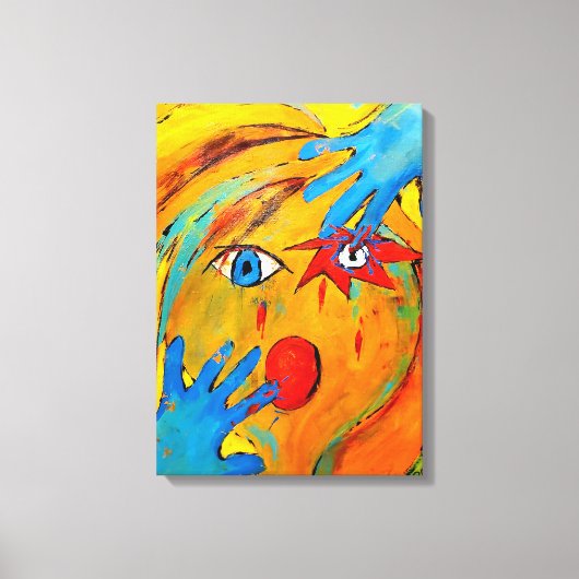 touchしない キャンバスプリント (正面)