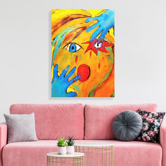 touchしない キャンバスプリント (インサイチュ (リビング))