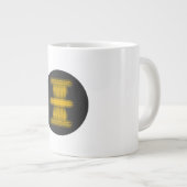 touchしない | ASMRア静かート ジャンボコーヒーマグカップ (正面右)