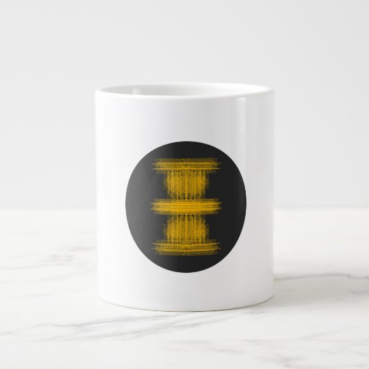 touchしない | ASMRア静かート ジャンボコーヒーマグカップ (正面)