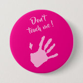 touchしない – Hands 缶バッジ (正面)