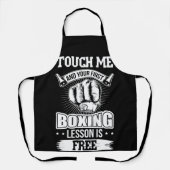 Touchと初めてのボクシングは無料 エプロン (正面)