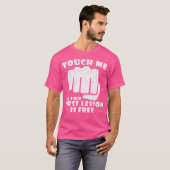 Touchと最初のレッスンは無料 – Kenpo Kar Tシャツ (正面フル)