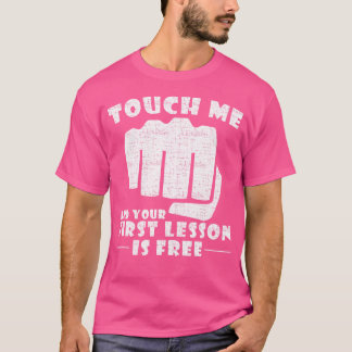 Touchと最初のレッスンは無料 – Kenpo Kar Tシャツ